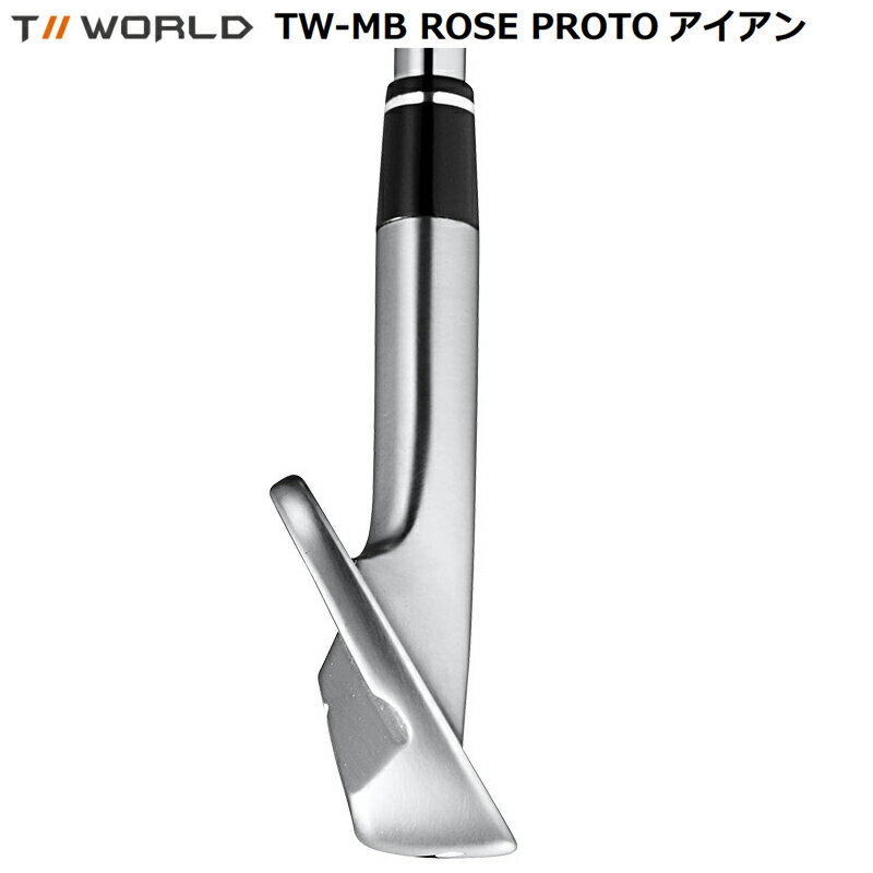 本間ゴルフ(ホンマ/HONMA) ツアーワールド TW-MB ROSE PROTO (ローズプロト) マッスルバック 右用 単品(#3,#4) アイアン スチールシャフト