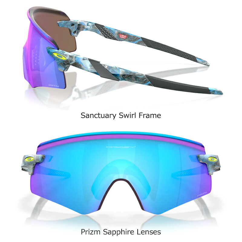 オークリー(OAKLEY) サングラス エンコーダー (ENCODER) Sanctuary Collection 【OO9472F-0739/Low Bridge Fit】(Prizm Sapphire Lenses) USモデル