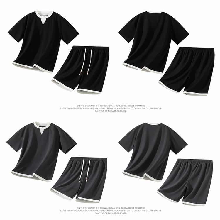 夏服 セットアップ スポーツウェア 接触冷感 半袖Tシャツ ハーフパンツ 上下セット...