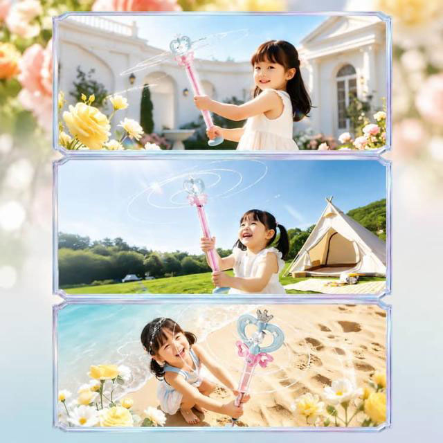 水てっぽう 水鉄砲 おもちゃ 水遊び ビーチ ウォーターガン プリンセス キッズ 魔...