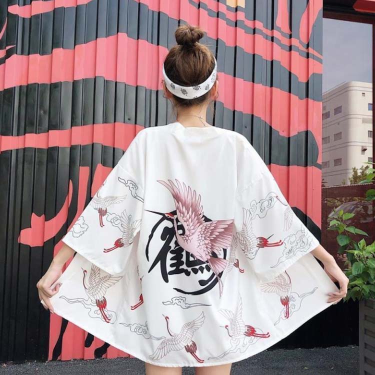 7分袖 ジンベイ レディース 羽織 じんべえ セクシー 花火大会 和柄 コスプレ じん...