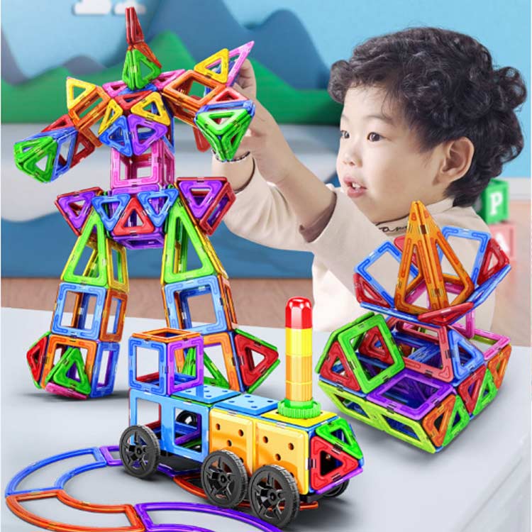 マグネットブロック 72ピースセット おもちゃ 磁石セット 安い ブロック DIY 磁石 子供 知育玩具 立体 パズル 磁気 男の子 女の子 積み木 カラフル 磁性構築玩具 贈り物 誕生日 出産祝い 入園 プレゼント 磁石ブロック お買い得 3