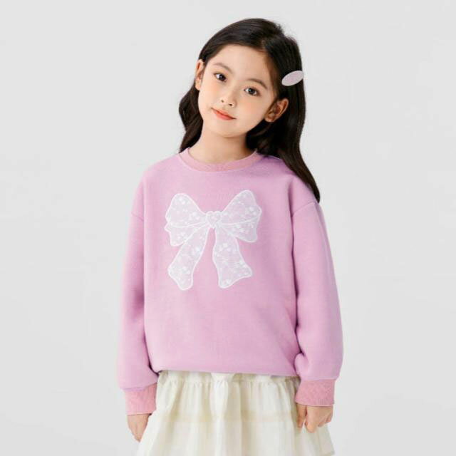 秋冬 キッズトレーナー 子供服 トップス 女の...の紹介画像2