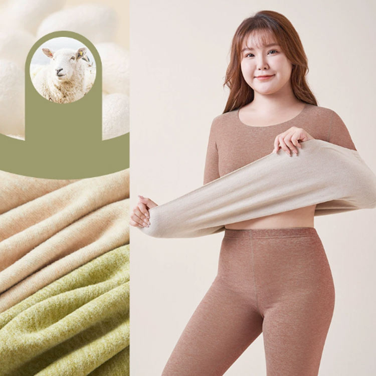 肌着 レディース 対応体重40-100kg あったかインナー 超暖 上下セット 極暖 裏起毛 トップス クルーネック ストレッチ 保温 防寒 薄手 暖かい カットソー 冬 対応体重40-100kg 長袖インナー インナーシャツ フリース ボア