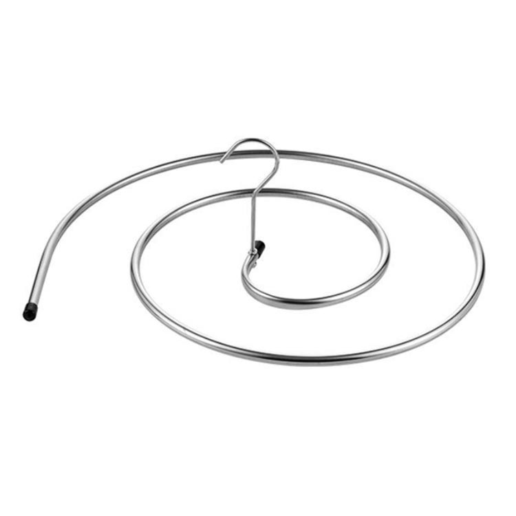 シーツハンガー スパイラルハンガー フック付き 長さ2.2m 厚み10mm バスタオル シーツ タオルケット 布団 物干しハンガー 室外室内 省スペース 新生活 耐久 丈夫 錆びにくい 乾湿両用 便利グッズ firststep2-10002074 firststep サンプル画像2
