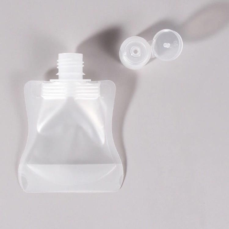 携帯用詰め替え容器 7個セット 100ml 50ml 30ml PET 軽量 トラベルポーチ 小分け袋 透明 シェル シャンプー クリーム 化粧水 洗顔料 乳液 携帯便利 出張用 旅行用 送料無料 firststep2-10002907 firststep サンプル画像2