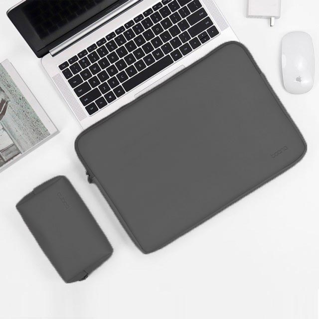 2点セット ラップトップ スリーブケース ノートパソコンケース パソコンバッグ Macbook 保護ケース インナーケース タブレットケース 13 14 15 15.6 ノートPC パソコンケース おしゃれ かわいい 防水 収納 軽量