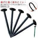 30cm 農業 抑え杭 300本セット 押さえ杭 防草シート 固定 押さえピン 押さえ釘 PP杭 11cm 16cm 固定ピン 除草シート 25cm 除草シート...