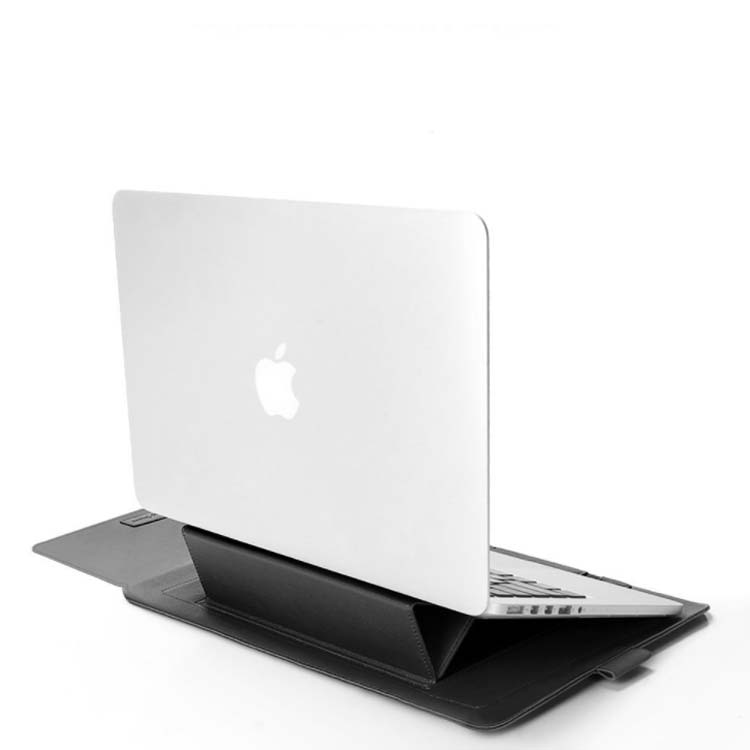 ノートパソコン PC収納ケース ノートパソコンカバー 11/12インチ 13/14インチ 15インチ 16インチ 電源マウス収納ポーチ付き スリーブ型 レザー おしゃれ スタンド機能 送料無料