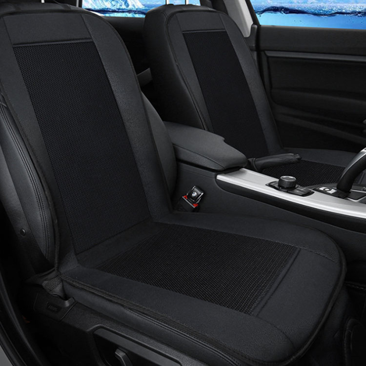 クールシート 車 シートファン カーシート DC12V用 送風 ファン2段階 座席全面 送風 シガーソケット電源 2段階風量 車載 送風機 シートクーラー 背中 おしり 涼しい 空調 夏用 熱中症対策 通気性 取付簡単 運転席 助手席 2色 ブラック グレー