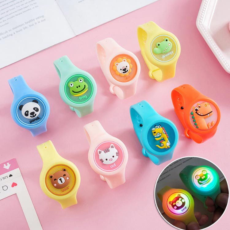 蚊よけブレスレット 10個セット 植物成分 虫除けバンド かわいい アウトドア 虫よけリング 虫除けリング 蚊除けリング 虫よけブレスレット 蚊忌避ブレスレット LED キャンプ アニマル サイズ調整可能 天然 遠足 野外 蚊取り器 蚊駆除 子供 大人兼用 送料無料