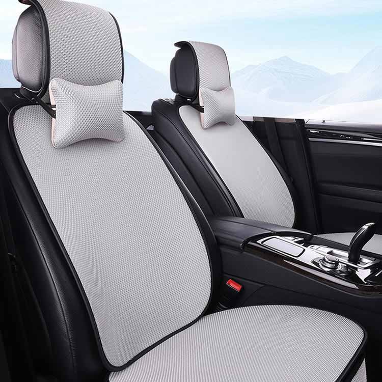 シートクーラー クールシート カーシートカバー 車 カーシート 車用 シートカバー 冷感 アイスシルク 快適 涼しい 2点セット 車用シートカバー ドライブシート 運転席 助手席 涼感シート 座席 座面 背もたれ 熱中症対策 通気性 取付簡単 滑り止め 洗える 普通車 トラック