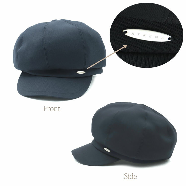 ATRENA 帽子 キャスケット OX NEWSBOYCAP ニュースボーイキャップ 秋冬帽子 ウォッシャブル AW　クラシック