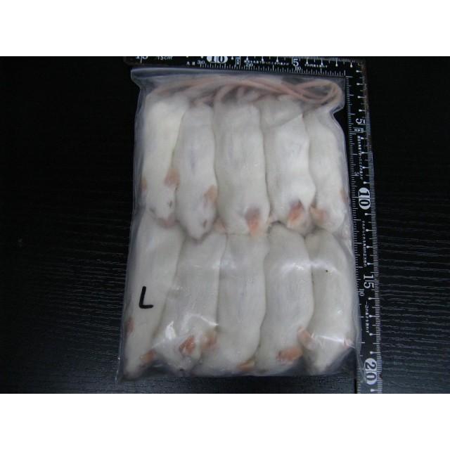 冷凍アダルトマウス（L） 10cm 10匹入【クール便発送】冷凍エサ