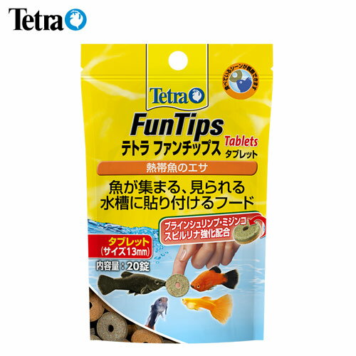 ネコポス290円テトラ ファンチップス 20錠入 【餌 えさ エサ】【観賞魚 餌やり】【水槽/熱帯魚/観賞魚/飼育】【生体】【通販/販売】【アクアリウム/あくありうむ】【小型】