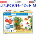 GEX 金魚元気 ぶくぶく水キレイセットM【水槽セット】【飼育セット】【水槽/熱帯魚/観賞魚/飼育/セット水槽/オブジェ】【生体】【通販/販売】【アクアリウム/あくありうむ】