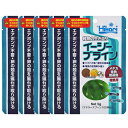 『特長』 生きたエサのため、稚魚の食いつきが抜群です。 淡水でも数時間生きていますので、時間をかけてお腹いっぱい食べることで驚くほど早く稚魚が成長します。 その結果、体の弱い個体でも生き残る確率が高くなります。 特殊加工により、卵のカラが強力なネオジム磁石などにくっ付きますので、稚魚の消化不良の原因となる未ふ化の卵やカラを簡単に取り除くことができます。 『内容量』 5g×5袋 『使い方』 1．塩水を作ります。水500mlに粗塩や食塩を小さじ2杯（12g）、1.5Lなら大さじ2杯（36g）ほど溶かしてください。 2．プラ容器などに作った塩水を1cmほど入れ、卵同士が重ならない量を浮かべてください。 3．温かく（理想は27℃前後）明るい場所に置くと24時間程度でふ化します。 4．浮いた卵のカラは磁石で取り除くことができます。稚魚には生まれた幼生だけを与えてください。 ※深い水深で多くの卵をふ化させる場合はエアレーションをおすすめします。 ネコポス 詳細はこちらネコポス 対応商品はこちら [food]