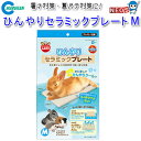マルカン ひんやりセラミックプレート M ML-210保冷/快適/冷やす】【ハムスター/うさぎ/リス/モルモット】【小動物】