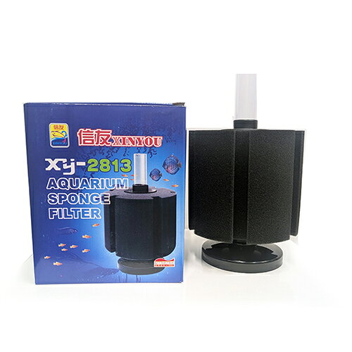 スポンジフィルター XY-2813　（ 5個 ）投げ込み式　手軽で高性能