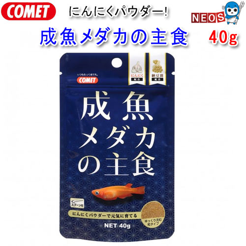 コメット　成魚メダカの主食　40g