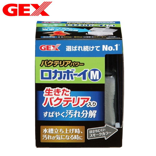 GEX　ロカボーイ M バクテリアパワー　【水槽/熱帯魚/観賞魚/飼育】【生体】【通販/販売】【アクアリウ..