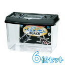 マルカン プラケースワイドビューBLACK(大)PW-04BL【6個セット】【新着】【水槽/熱帯魚/観賞魚/飼育】【生体】【通販/販売】【アクアリウム/あくあり...