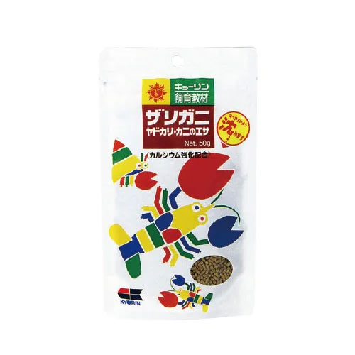 キョーリン　ひかり 飼育教材シリーズ　ザリガニのエサ ヤドカリ・カニのエサ50g　【餌 えさ エサ】【観賞魚　餌やり】【水槽/熱帯魚/観賞魚/飼育】【生体】【通販/販売】【アクアリウム/あくありうむ】【小型】