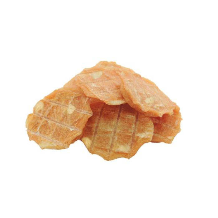 株式会社　ペッツルート　無添加　パリッと鶏ササミのチップス　チーズ入り　90g