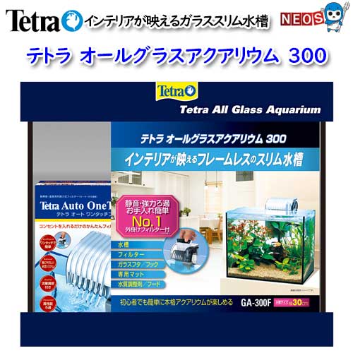 テトラ　オールグラスアクアリウム300熱帯魚