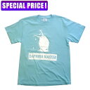 【日曜闇市】 DAPHNIA MASTER ミジンコ Tシャツ ベイビーブルー 厚手 Tシャツ トップス