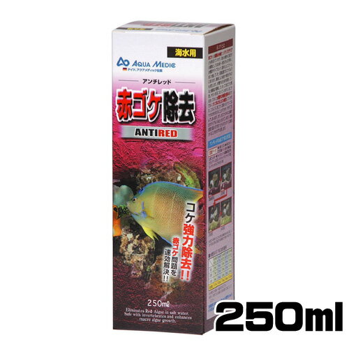 カミハタ　アンチレッド 250ml　【水槽/熱帯魚/観賞魚/飼育】【生体】【通販/販売】【アクアリウム/あくありうむ】【小型】