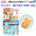 ネコポス290円ペットライン　キャンディー 若どり＆かつお味　48g