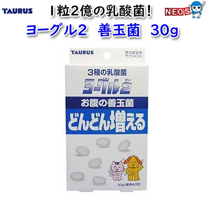 パケパフ350円　トーラス　ヨーグル2　善玉菌　30g