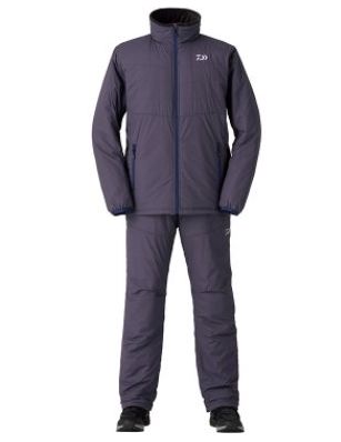 在有即日発送　ダイワ(DAIWA) ウォームアップスーツ XLスモーキーグレープ DI-5220　防寒上下スーツ