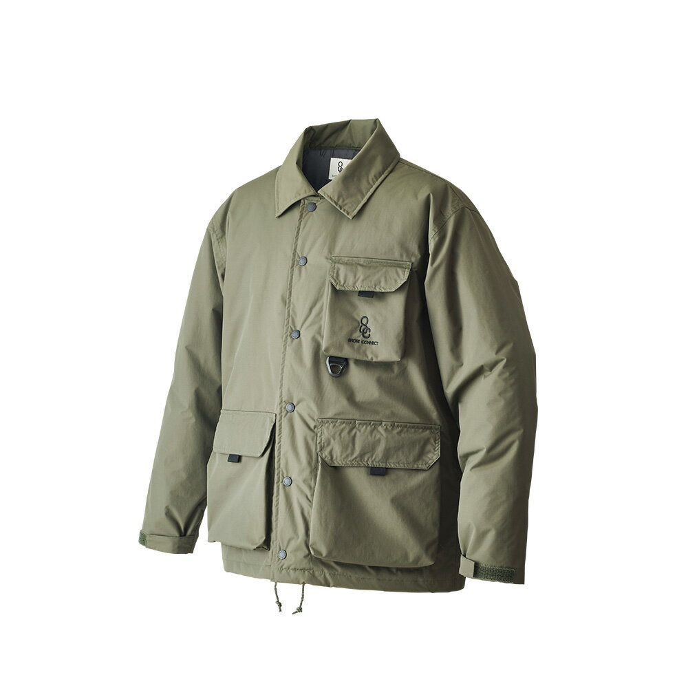 在有即配宅配便　双進リバレイ ＃10007 SCウィンターコーチジャケット　Mオリーブ　透湿防寒防水ジャケ..
