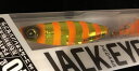 在有即配ライト便　ハヤブサ(Hayabusa) メタルジグ ジャックアイ クネクネ　60g 　ゴールドオレンジゼブラ