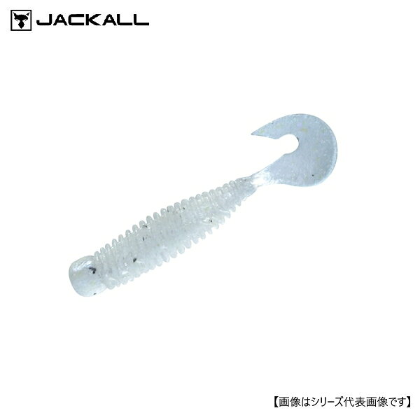 乐天商城 - 【1日はポイント10倍！】ジャッカル ウォブリング 2.5インチ プリズム稚魚クリアー メール便配送可 [ルアー1]