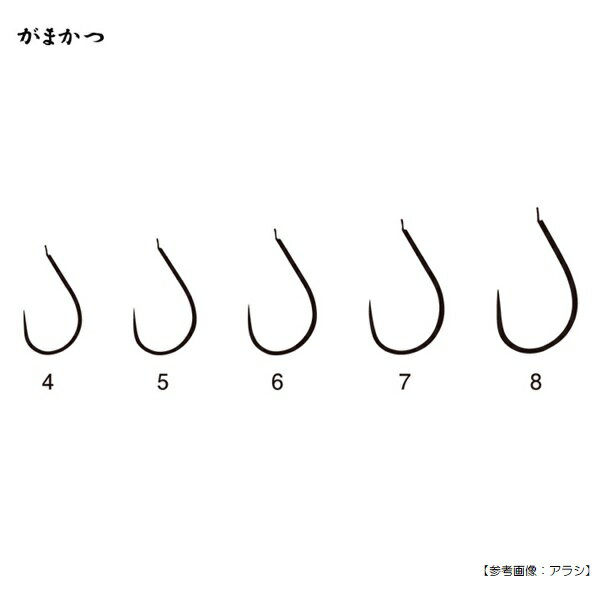 樂天商城 - がまかつ アラシ　白 8号 メール便配送可 [へら]