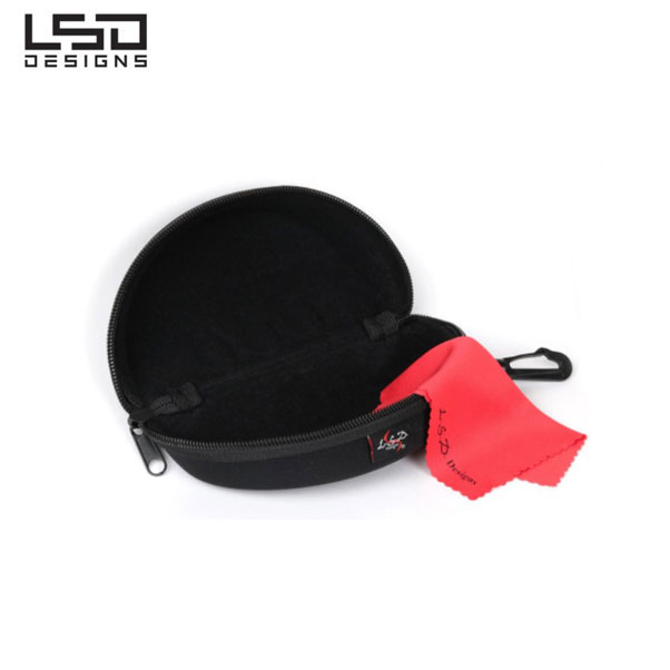 LSDデザインズ サングラスケース セミハードケース　ブラック [用品]