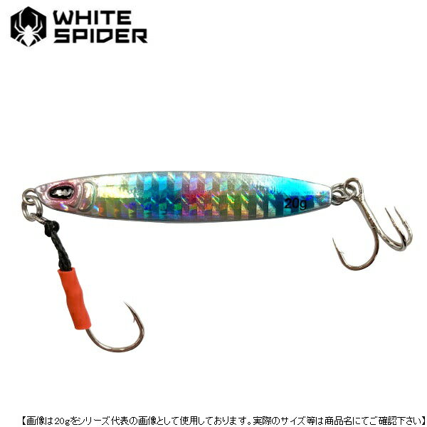 Rakuten - ホワイトスパイダー キャロル キャスティングジグ40g コットンキャンディー メール便配送可 [ルアー]