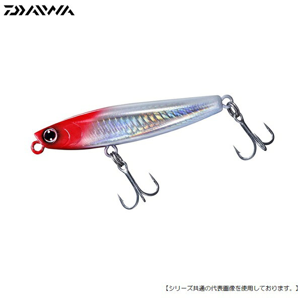 小沼正弥監修。「DH＝指名打者」の名を冠した｢飛距離第一主義」のホームランバッター。向かい風や横風、爆風時、ここ一番の遠投のために開発したヘビーシンキングペンシル。「飛距離第一主義」をコンセプトとし、ジグ級に飛ぶので、ミノーでは届かない遠くのボイルや潮目も射程範囲内。浮き上がりも早く、大河川、サーフ、干潟、磯、河口等の水面直下やシャローエリアを昼夜問わず攻略する。サイズ（mm）:76標準自重（g）:20.5色数:14フック仕様:太軸#6トレブル