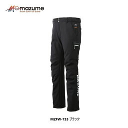 オレンジブルー mazume ヒーターウインドカットパンツ MZFW-733 ブラック M 送料無料 [用品]