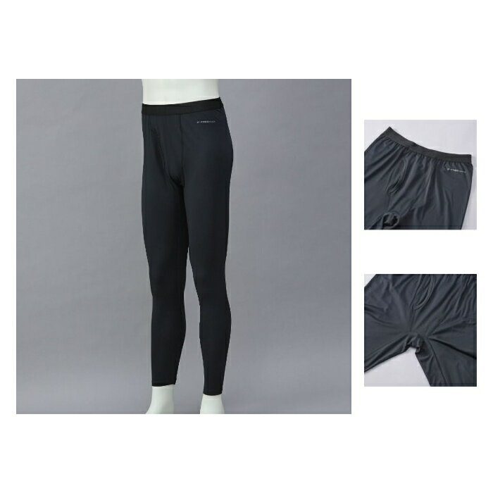 [Y5626] フリーノット レイヤーテック アンダータイツ 薄手 ブラック