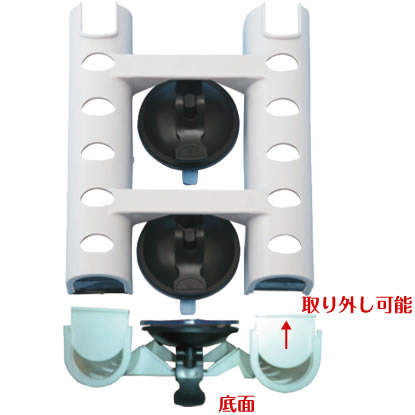 タカ産業 Q太郎 ダブル ロッドスタンド T-153 (竿掛 ロットホルダー クーラーボックス用 竿立て)通販格安セール情報　楽天　通販