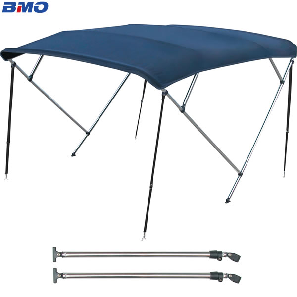 BMO JAPAN ビミニトップ4Bサポートポールスライドタイプセット MA063-4B-SS (ボート備品) (大型商品B)