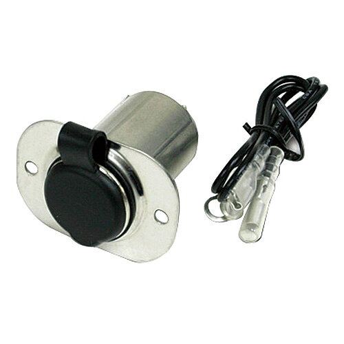 BMO JAPAN ステンレス製パワーソケット C20036 (ボート備品)■サイズ：H40×W55×D45mm ■付属品：取付ネジ、配線 ■車用予備電源としても使用可能 ※シガーライター機能はありません。≪BMO JAPAN ボート備品≫掲載商品につきましては、一部店頭在庫（実店舗）と共有している商品もございます。「また、一部問屋、メーカーとの共有在庫につきましてはご注文をいただいてからお取り寄せし発送となります。「在庫有り」の表示があっても、在庫更新のタイミングのズレなどのため、ご注文後に欠品が発生する場合がございます。完売や欠品の場合は、ご注文をキャンセルさせていただく場合がございます。誠にご迷惑をお掛けいたしますが、予めご了承ください。なお、「ご注文内容の確認とお届けについてのお知らせ」メール送信後は、キャンセルを承ることが出来かねますのでご了承ください。アクセサリー電源の追加に！