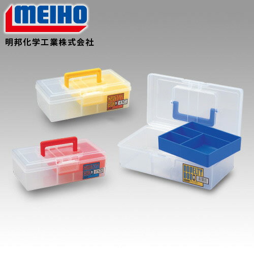 メイホウ ノベルティーBOX M (タックルケース タックルボックス)■サイズ：外寸/270×147×87mm 内寸/256×128×30mm（蓋底56mm）■素材本体：ポリプロピレン 中皿/ハンドル：耐衝撃性コーポリマー≪メイホウ タックルケース タックルボックス≫「在庫有り」の表示であっても、必ずしも在庫を保証するものではありません。掲載商品につきましては、各モール及び実店舗と在庫を共有しております。完売や欠品の場合は、誠にご迷惑をお掛けいたしますが、誠にご迷惑をお掛けいたしますが、予めご了承ください。なお、「ご注文内容の確認とお届けについてのお知らせ」メール送信後は、キャンセルを承ることが出来かねますのでご了承ください。。仕分けケース