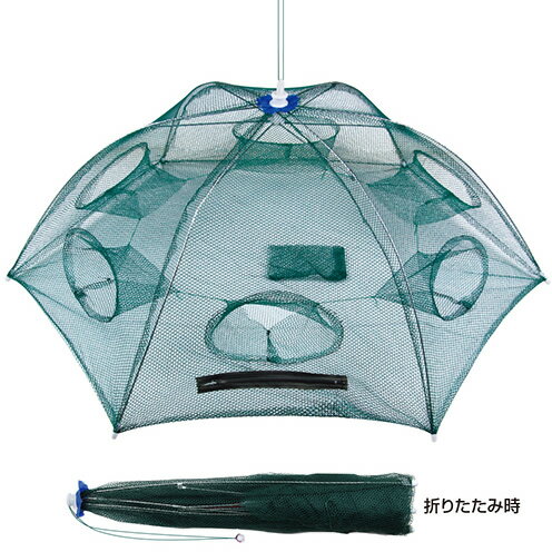 プロックス パラソル型魚キラー 90 6穴 (魚取り網)