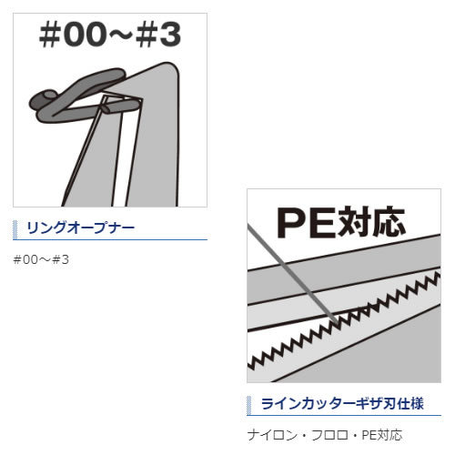 シマノ ミニリングプライヤー TYPE-F CT-544P ブラック (プライヤー ルアーチューナー ラインカッター)
