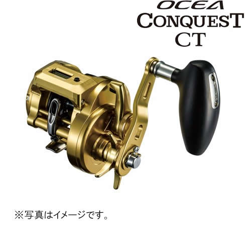 シマノ 18 オシアコンクエストCT 301HG (左) (ベイトリール カウンター付)